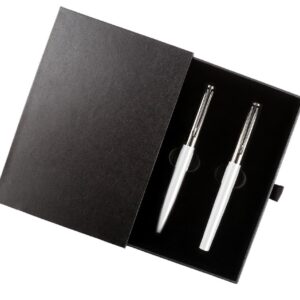 NORA - Gift Set of Roller and Ball Pen - White