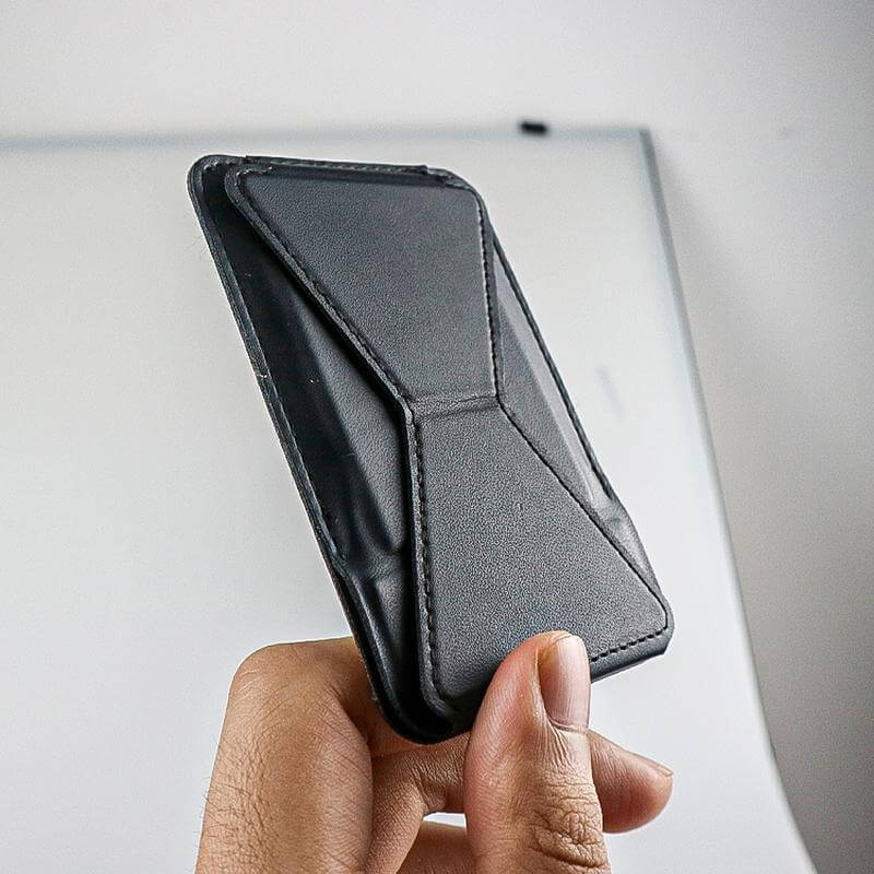 ODDA-Giftology-Mag-Card-Holder-with-Phone-Stand-Black