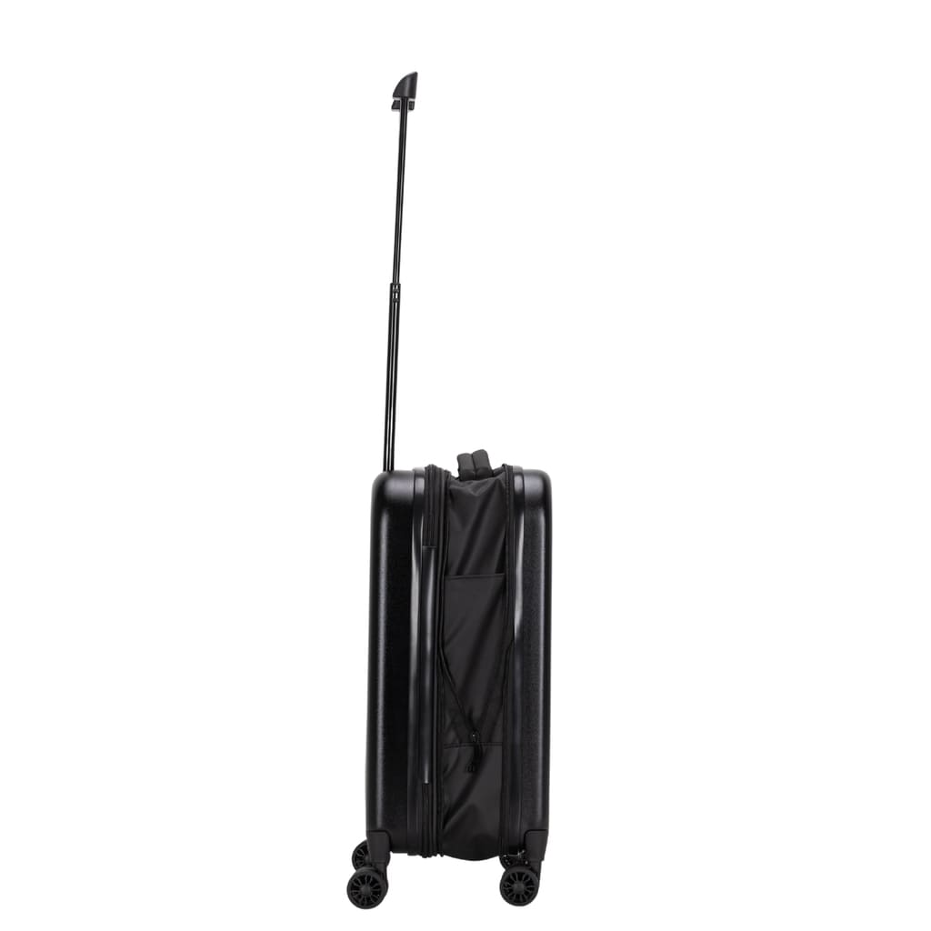 ROSTOCK - SANTHOME Foldable Cabin Trolley Bag - Black Matt Finish - الصورة 3