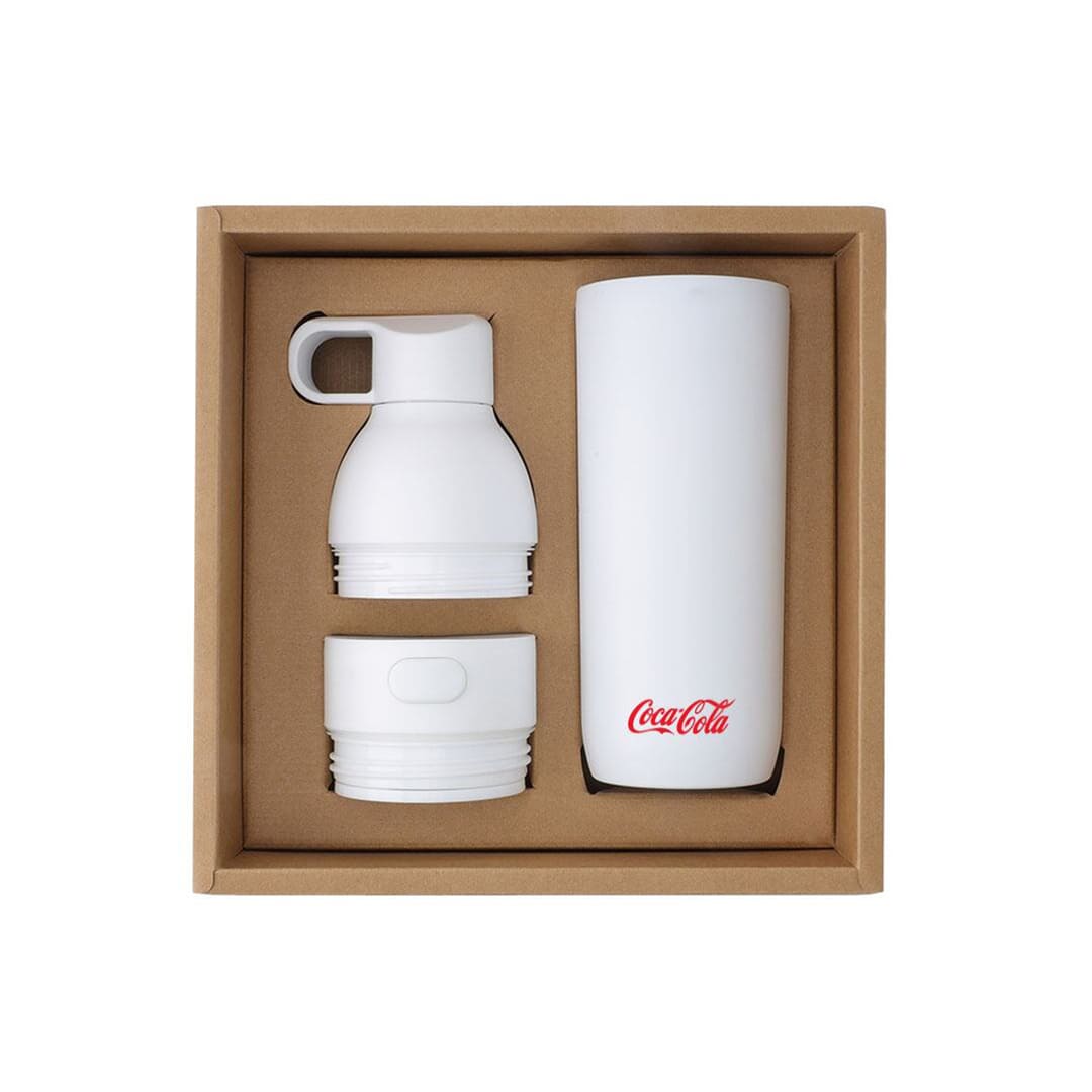 RUVO - CHANGE ZERO 2-in-1 Modular Hydration Gift Set - White - Image 9