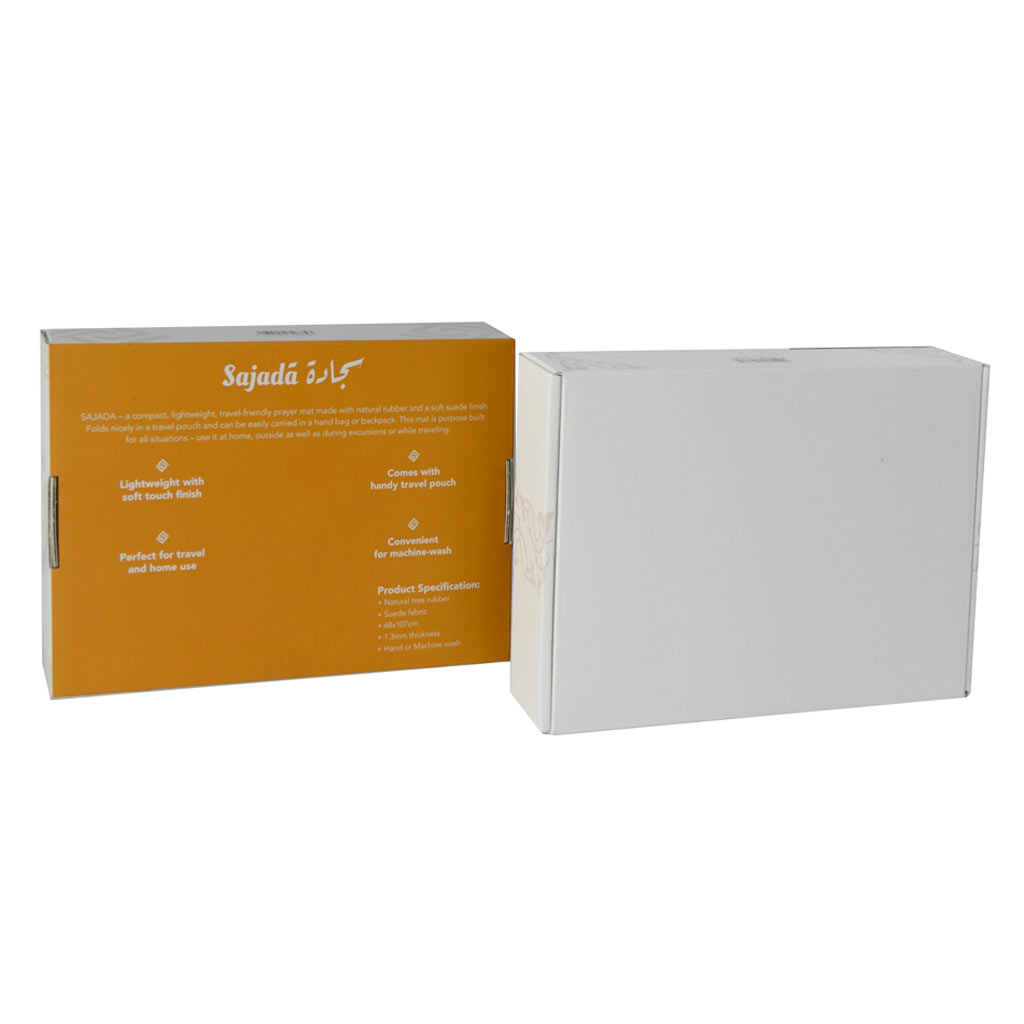 SAJADA - Soft Suede Prayer Mat with Velvet Pouch - Image 3