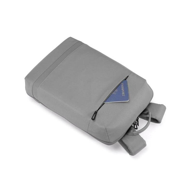 SANOK - CHANGE Collection Slim RPET 15.6" Laptop Backpack - Grey - الصورة 4