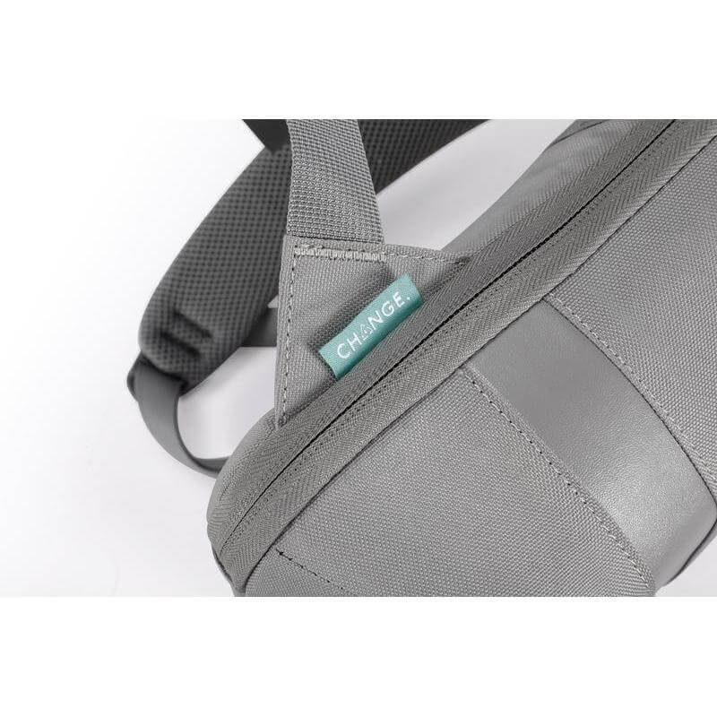 SANOK - CHANGE Collection Slim RPET 15.6" Laptop Backpack - Grey - الصورة 5