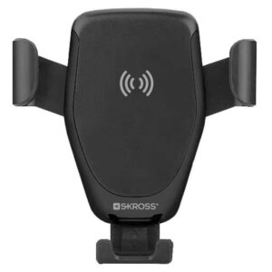 SKROSS Car Phone Holder & Wireless Charger - Black
