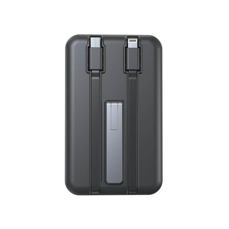 SOLANO - @memorii 10000mAh Mag Wireless Powerbank with Inbuilt Cables - الصورة 5