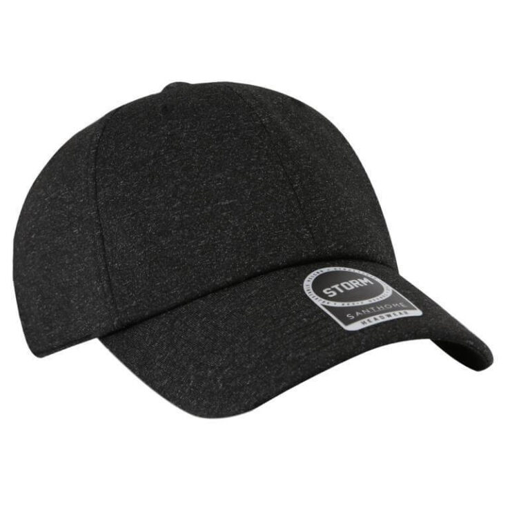 STORM-Santhome-Textured-6-panel-Cap-Black