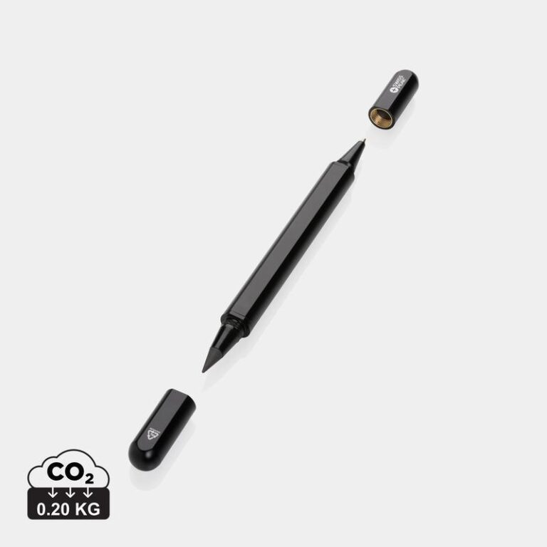 Swiss-Peak-Storm-RCS-Recycled-Aluminum-Dual-Tip-Pen-Black