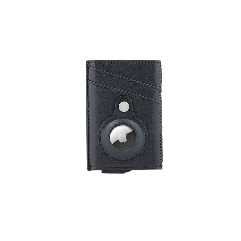 TROMSI - Santhome® PU Card Holder with Santhome Tag pocket - Black - الصورة 4