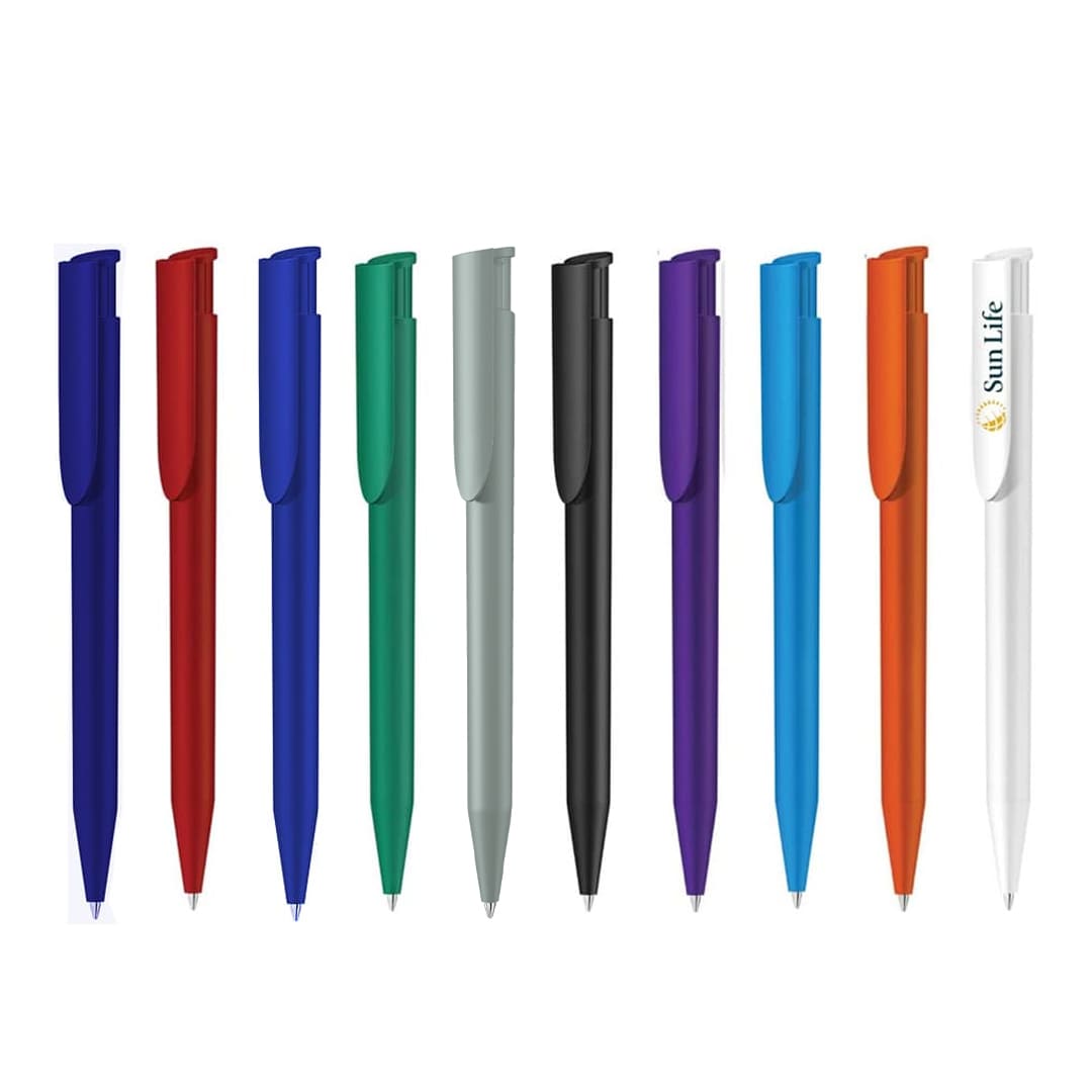 UMA-HAPPY-Plastic-Pen-Royal-Blue