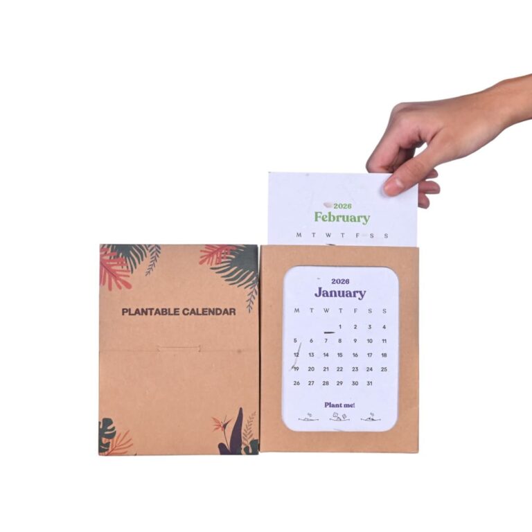 eco-neutral-Plantable-Calendar-with-12-Sheets-Seed-Paper